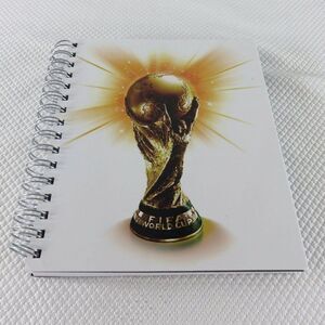 FIFA World Cup Brazil 2014 Official Emblem Futbol Notes Notebook New